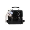 Mochila de Viaje Retro Estilo Británico Luxe&Kitty Bolso de Mano para Mujer Versátil Casual para Exteriores Bolso de Hombro Cruzado
