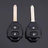 Adecuado para control remoto de coche de placa recta para 2 llaves de Corolla, carcasa para llave de coche Toyota, carcasa de repuesto para chip de coche de 2 llaves