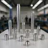 Conector Rápido de Extensão de 4 Pontos em Aço Inoxidável Forjado de Fábrica, Tubo de Extensão com Rosca Interna e Externa, em Estoque, Suprimentos para Ferramentas de Hidráulica