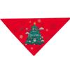 Fábrica de Origen Amazon Más Vendido Pañuelo Bandana para Gato Perro Babero Navidad