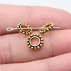 9X9X2Mm 0.4g Multicolor DIY Aleación Accesorios Material Cuentas Espaciadoras Espaciador Cuenta con Agujero Grande