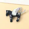 Acessórios de Roupa de Animal com Enchimento de Algodão, Pingentes de Pônei de Tecido, Acessórios para Bolsas e Sapatos, Broches, Acessórios de Brinquedo de Tecido