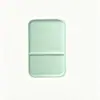 Espejo transfronterizo, espejo cosmético portátil, espejo de mano simple y plegable, espejo de escritorio para dormitorio de estudiantes, espejo de PU, espejo de escritorio