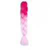 Trenzas Grandes de Fibra Sintética de Comercio Exterior, Trenzas de Colores, Peluca, Cabello para Trenzas Jumbo, Rastas Africanas, Cabello para Crochet