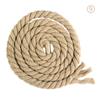 Cuerda de algodón de tres cabos de colores de 8 mm, en stock de fábrica, hilo de algodón de 8 mm de grosor, decoración de fachada de tienda de bricolaje, cuerda decorativa para tejer
