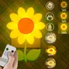 Vida Colorida 210 Luz de Noche de Girasol Control Remoto Luz de Noche Creativa para Dormitorio Compañero para Habitación Infantil Decoración para Mamá