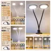 Luminária de Mesa LED com Dimerização de Múltiplos Níveis Plug USB Luminária de Cabeceira para Quarto Dormitório de Estudante Luminária de Mesa Criativa Iluminação Luminária de Leitura