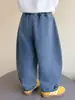 Pantalones vaqueros bordados con estrellas para niña, Novedad Primavera y Otoño 2026, Estilo coreano moderno, Ropa escolar, Pantalones tipo papá para niños