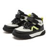 Zapatos deportivos de piel HOBIBEAR para niños primavera y otoño de caña media zapatillas de tabla zapatos casuales para exteriores para niñas una generación de pelo