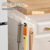 Gancho retráctil extraíble para huecos, gancho para colgar en la pared sin perforaciones, estante de cocina, gancho pequeño, pasta para inodoro