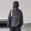 Ropa para niños niños ropa de otoño sudadera 2026 nuevo estilo niños medianos y grandes otoño niños estilo primavera y otoño top a rayas elegante moderno