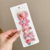 Presilhas de Cabelo para Bebê Acessórios de Cabelo Grampos de Cabelo para Bebê Presilhas de Cabelo Não Danificantes para Cabelo de Bebê, Presilhas de Cabelo para Crianças Conjunto de Acessórios de Cabelo