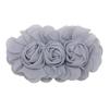 Novo tecido de chiffon feito à mão flor DIY acessórios de cabelo combinação de botão de flor tridimensional acessórios de joias decorativas para sapatos e chapéus