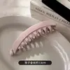 Acessório de Cabelo Banana Clip Coreano Moderno e Simples para Mulheres, Grampo Versátil para Sair