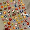 2026 Item Quente de Ano Novo Adesivos de Unha Mahjong da Sorte 3D Fofo Fique Rico Prosperidade Grande Sorte Suporte Adesivo Unhas