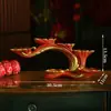 Adornos de Cinco Bendiciones Estante de Exhibición para Oficina Regalos de Apertura de Tienda Decoraciones para Gabinete de Vino en Casa Entrada Buda