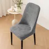 Nueva Funda para Silla de Arco Simple Elástica Media Bolsa Cubierta Jacquard Cubierta a Prueba de Polvo Cubierta para Taburete Cubierta para Todas las Estaciones