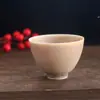 Taza de té de porcelana Zhongpan Jun, taza de té vintage hecha a mano, taza de degustación de té, taza individual, juego de té de Kung Fu, taza maestra
