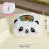 Broche de muñeca de peluche de panda de dibujos animados, bolso, sombrero, bufanda, accesorio para la cabeza, regalo de vacaciones, ropa, zapatos, calcetines, accesorios