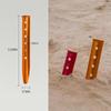 Clavos para Suelo Gruesos y Largos para Exteriores al por Mayor Cuerda a Prueba de Viento Luminosos Clavos de Plástico para Suelo de 20 cm Estilo Camping Clavos para Suelo de Aleación de Hierro para Toldos