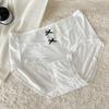 Ropa interior de encaje para mujer cintura para niña sexy 10A algodón antibacteriano entrepierna de algodón entrepierna extendida viento puro para dama al por mayor