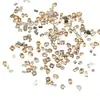 Mini Diamantes de Zircón con Base Plana para Uñas, Súper Brillantes 5A de Alta Calidad, Zircón Micro Transparente Blanco, Decoraciones de Uñas con Forma de Marquise
