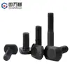 Perno T de Alta Resistencia 8.8 Rosca Completa y Media Rosca Varilla Roscada en Forma de T Tornillo para Placa de Presión de Molde Gb37 M6M8-M36