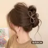 Pinza para el pelo de tamaño mediano con pocas púas 2026 nuevo estilo pinza para el pelo de alta gama para mujeres recogido en la parte trasera de la cabeza pinza de tiburón accesorio para el pelo