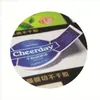 Producto Papel Recubierto Autoadhesivo Pegatina Transparente de PVC Autoadhesiva Certificado de Producto Diseño Impresión Logo del Producto