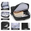 Mochila Masculina com Logo Personalizado, Mochila Feminina de Moda para Viagem de Alto Nível, Bolsa Escolar Leve para o Dia a Dia, Bolsa Impermeável para Computador