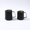 Taza para Latte Art de Acero Inoxidable 316 de 450ml Taza Espumadora de Leche Jarra de Leche Hogareña con Pico Fino Olla para Latte Art Copa de Vino Portátil Etiqueta Personalizada