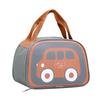 Bolsa de Almoço Infantil Desenho Animado de Carro Bolsa Térmica Portátil Desenho Animado Bolsa de Almoço Folha de Alumínio Impermeável Bolsa para Marmita Bolsa Térmica