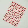 Redanco nuevo rojo neto 3D explosiones patrón diy pegatinas de arte de uñas con adhesivo calcomanías de uñas al por mayor DH-540