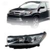Aplicable a la mitad del ensamblaje del faro LED 2018 Toyota Highlander 81150-OE360/81110-OE360