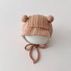 Super bola fofa ~ chapéu de bebê primavera e outono boné de pulôver de bebê fino fontanele versão coreana do boné fetal do Coringa 3-6 meses