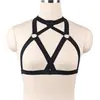 Suministro Transfronterizo de Ropa Tipo Bambú Cuello Halter Cruzado Hueco Lencería Sexy Tentadora con Correas O0003
