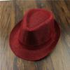 Sombrero de Jazz para Niños Sombrero de Primavera y Otoño para Hombre Sombrero de Actuación para Niñas Sombrero de Copa para Parejas Padre-Hijo Sombrero Retro Estilo Británico
