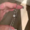 Design coreano senso de luxo leve corrente de nariz de porco personalidade temperamento diamante bolha empilhamento cravejado diamante de imitação pulseira da moda
