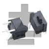 Microinterruptor de 3/4 pines de reinicio, interruptor miniatura de detección de carrera límite, movimiento E, botón de contacto para juguete