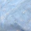 Pieza Bordada de Copo de Nieve en Malla Suave, Lentejuelas de Colores, Dinastía Han, Ropa Infantil Lolita, Vestido, Ropa de Bebé, Tela Decorativa DIY