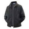 Chaqueta de Estilo Nuevo con Cuello Alto para Hombre 2026, Chaqueta Ligera de Verano Cortavientos para la Piel, Top Deportivo Casual, Moda Masculina de Moda