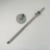 Cabo de esfregão mágico para comércio exterior, atacado, com acionamento duplo, cabo reforçado em aço inoxidável, cabo giratório manual, acessórios para esfregão.