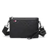 Bolso de Mano para Hombre Casual de Negocios Cartera de Piel PU Bolso para Teléfono de Gran Capacidad Bolso Tipo Sobre de Moda Bolso de Mano para Hombre