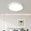 [Guau] Lámpara de techo LED estilo crema para sala de estar, dormitorio, moderna, sencilla y creativa, con cielo estrellado.