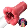 Dispositivo de Treinamento Boca Grande App Controle Remoto Vibratório Recarregável Masturbador Masculino Copo Avião Produtos para Adultos Dropshipping