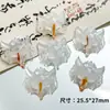 Nuevo Estilo Zen Chino Máscara de Zorro de Resina Difuminada Colgante DIY Pulsera de Cuentas Hecha a Mano Material para Accesorios de Collar