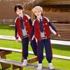 Uniformes Escolares de Primaria, Conjuntos Deportivos para Primavera y Otoño, Uniformes Escolares Estilo Británico para Niños, Conjunto de Tres Piezas, Uniformes de Béisbol para Jardín de Infancia, Uniformes de Jardín de Infancia