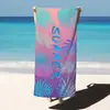 Toalha de Praia Amazon Toalha de Praia Microfibra Estampada Completa para Férias Atacado