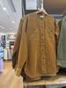 Jaqueta Camisa de Veludo Cotelê Gola Redonda Feminina Bolso com Aba Calças Manga Longa Jaqueta Curta Ar Condicionado Camisa 25 Outono e Inverno Novo Estilo 480318