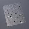 Adesivos de Unha Metálicos Estrela Dark Sweet Cool M552 Pure Desire Nude Transparente Estilo Diamante Adesivos de Unha Autocolantes